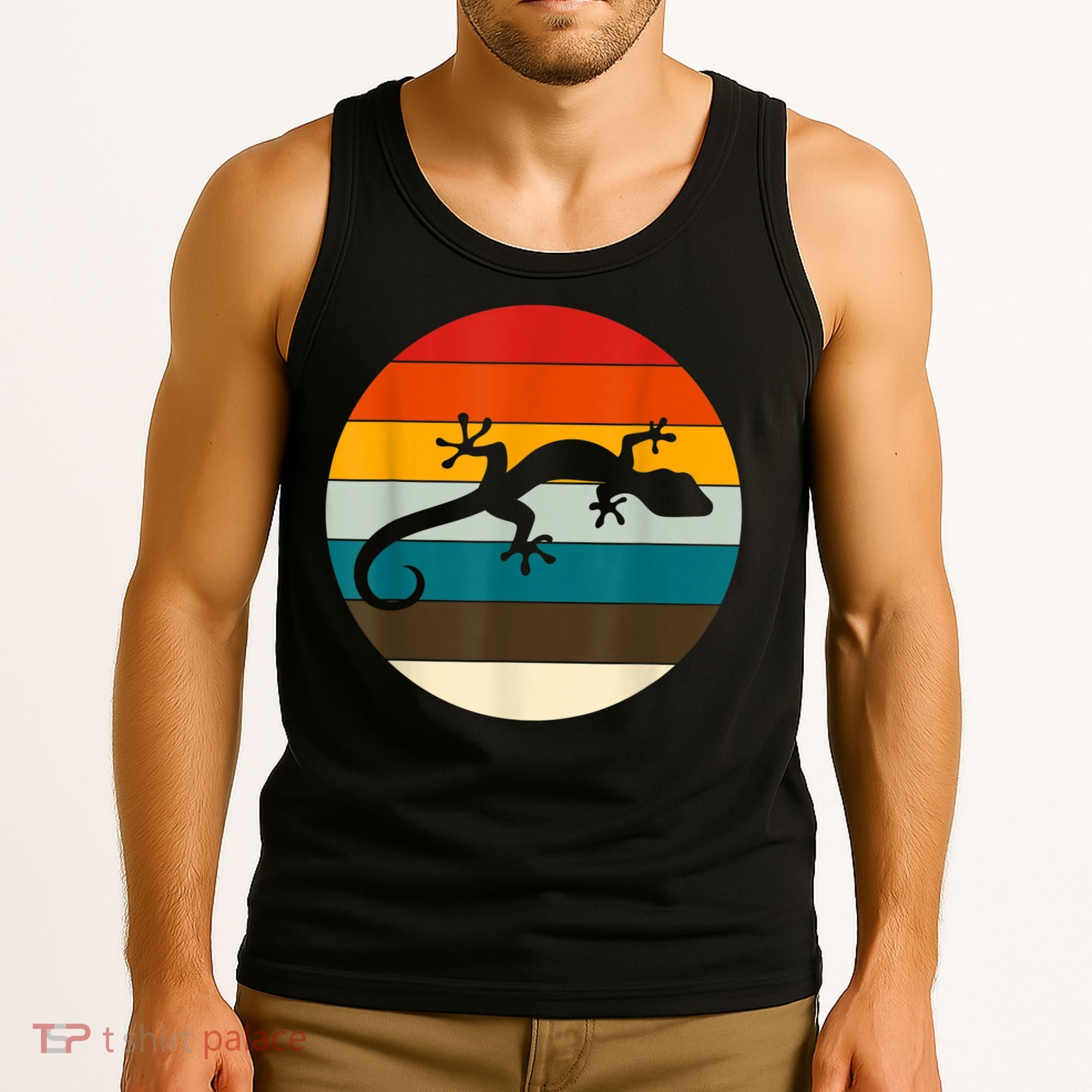 Retile Gecko Lizard Gecko Tank Top