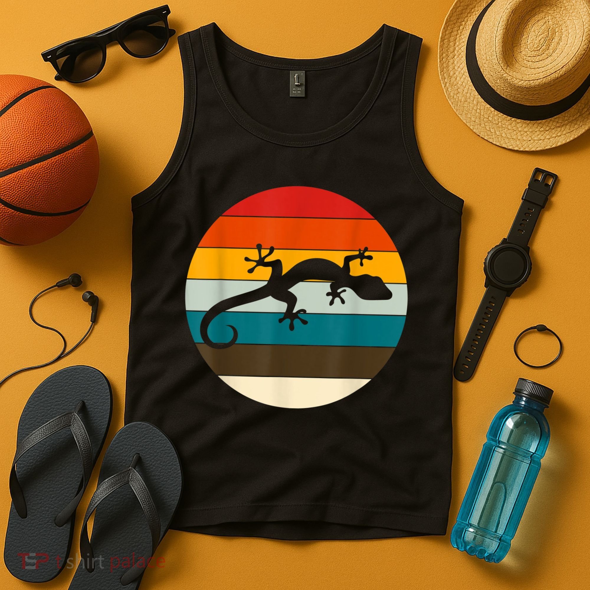 Retile Gecko Lizard Gecko Tank Top