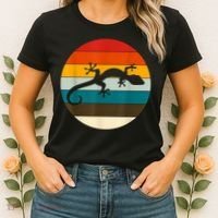 Retile Gecko Lizard Gecko Women's T-Shirt thumb 2