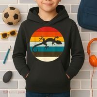 Retile Gecko Lizard Gecko Kids Hoodie thumb 2