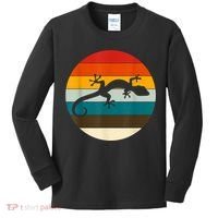 Retile Gecko Lizard Gecko Kids Long Sleeve Shirt thumb 0