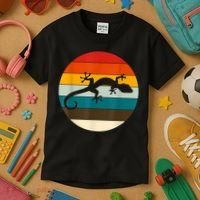 Retile Gecko Lizard Gecko Kids T-Shirt thumb 3