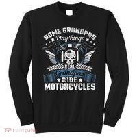 Real Grandpa Motorcycle Biker Gift Sweatshirt thumb 0