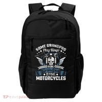 Real Grandpa Motorcycle Biker Gift Backpack thumb 0