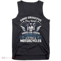 Real Grandpa Motorcycle Biker Gift Tank Top thumb 0