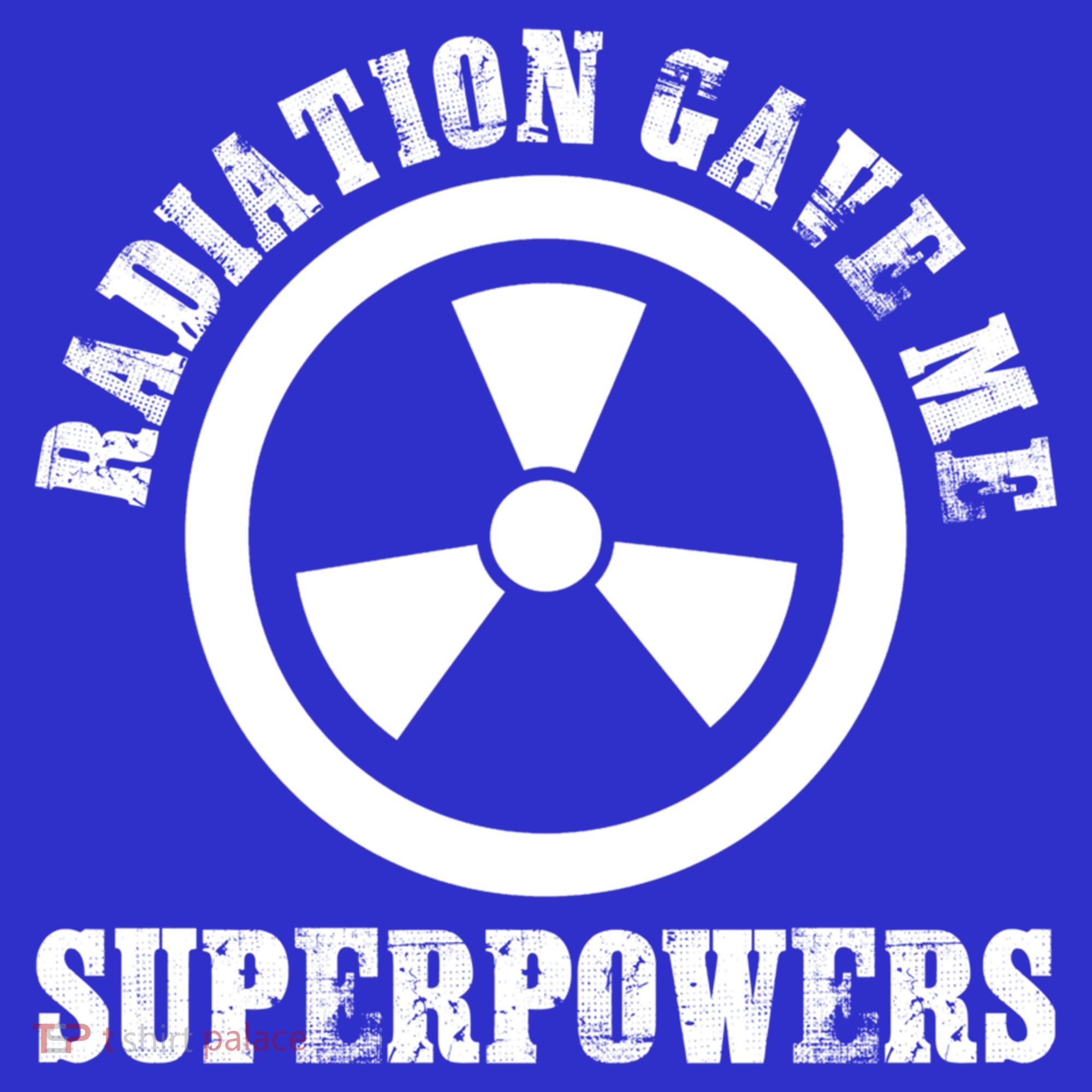 Radiation Gave Me Superpowers Cancer Therapy Chemo Warrior Gift Apron