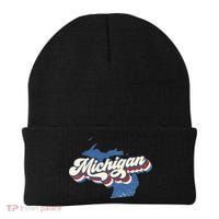 Retro Groovy Michigan Beanie thumb 0
