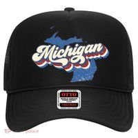 Retro Groovy Michigan Hat thumb 0