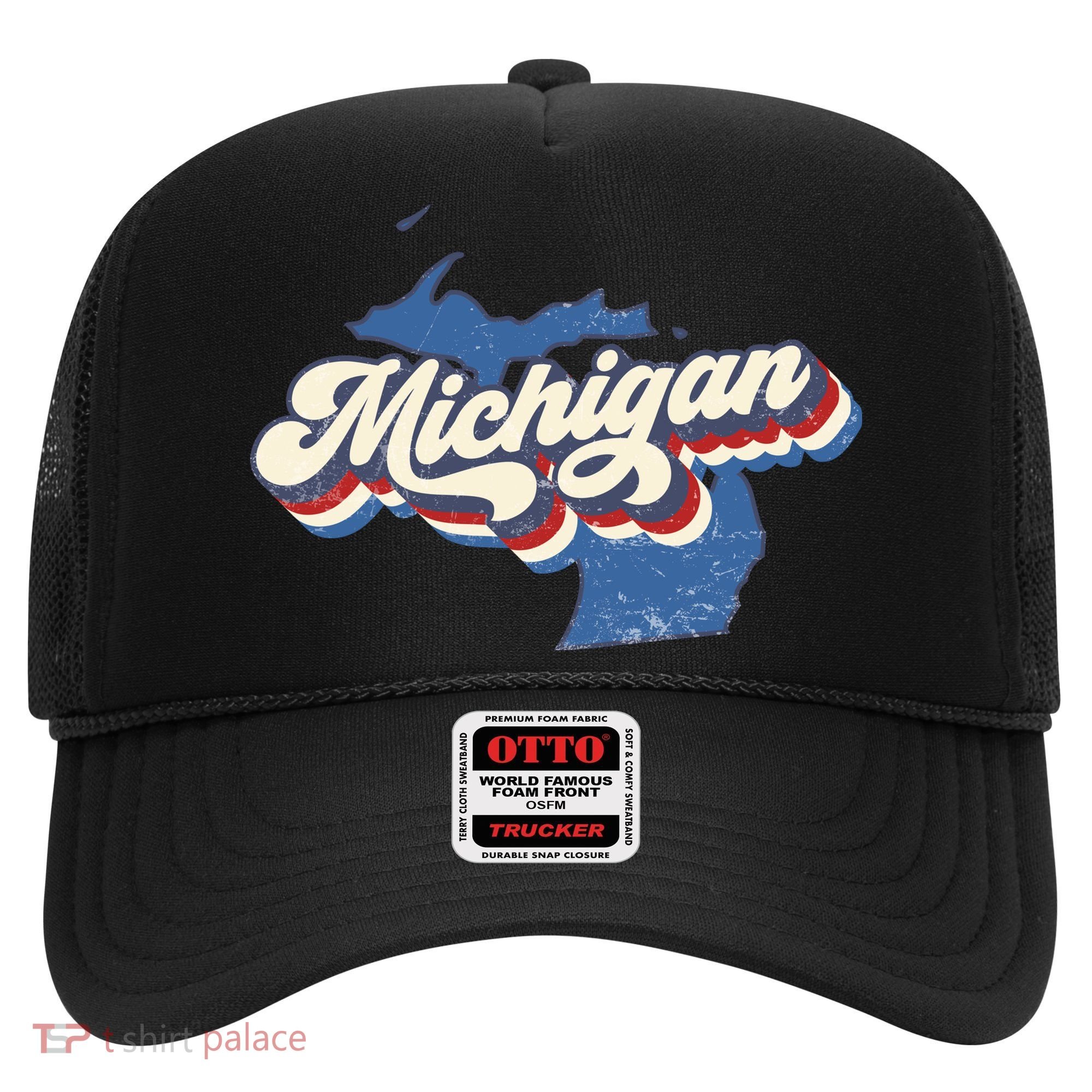 Retro Groovy Michigan Hat