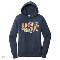Retro Groovy Nana Matching Family 1st Birthday Party Women's Hoodie thumb 0