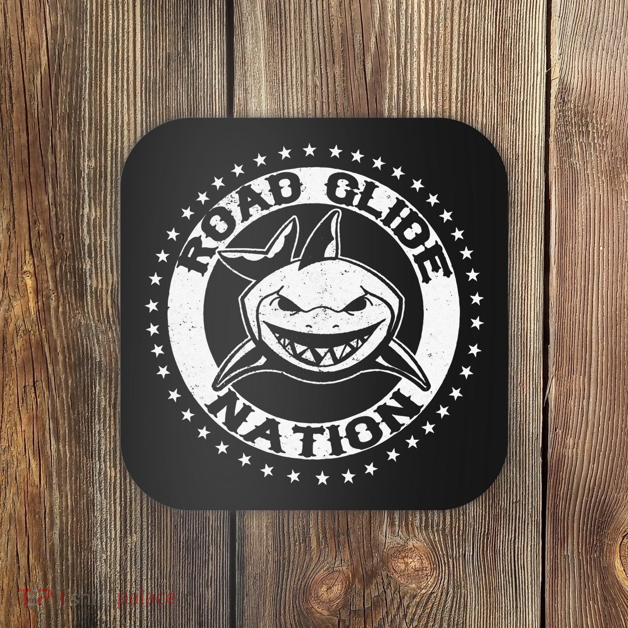 Road Glide Nation Cool Biker Motorrad Motorrad Coaster