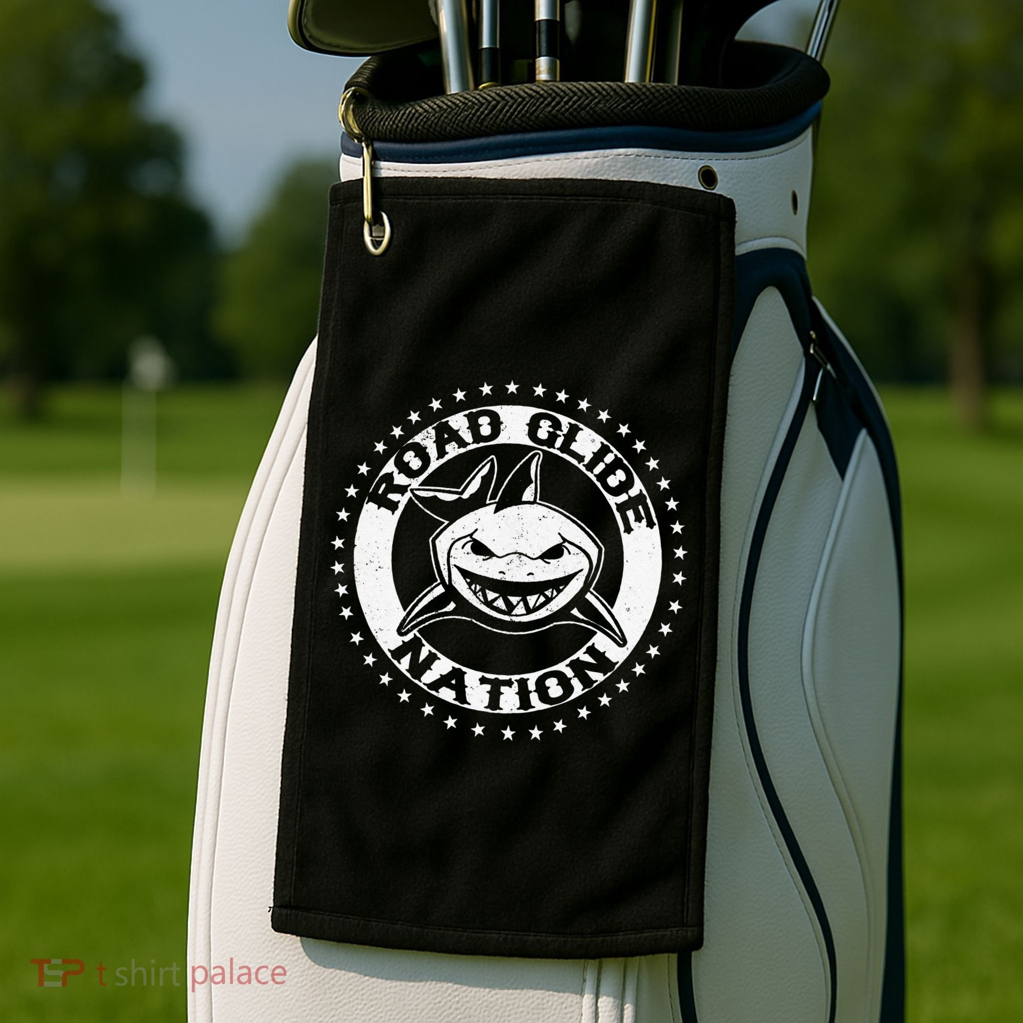 Road Glide Nation Cool Biker Motorrad Motorrad Golf Towel