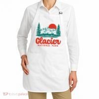 Retro Glacier National Park 80's Mountain Apron thumb 2