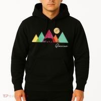 Retro Glacier National Park Montana Hoodie thumb 2