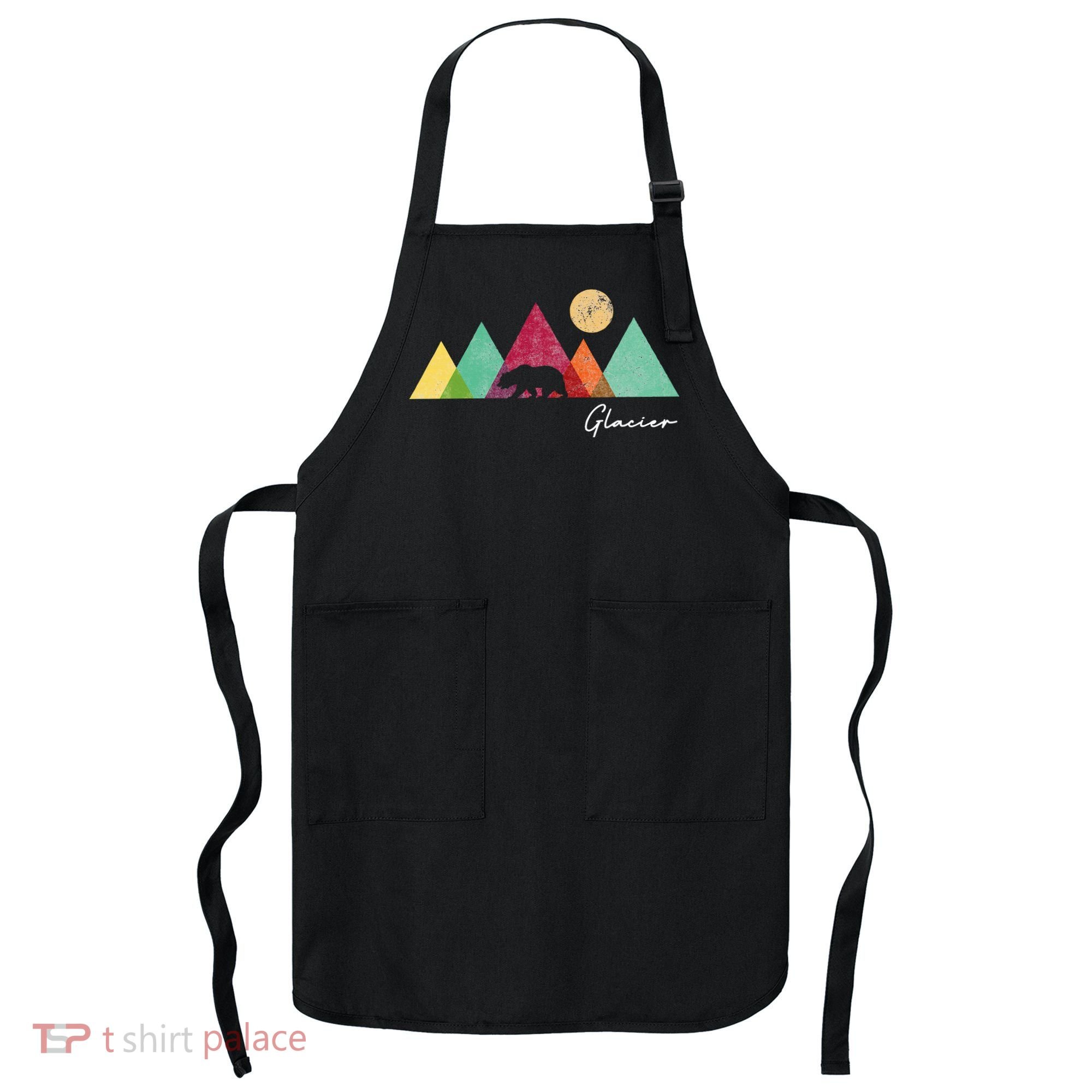 Retro Glacier National Park Montana Apron