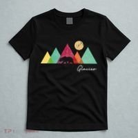Retro Glacier National Park Montana T-Shirt thumb 5