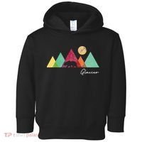 Retro Glacier National Park Montana Toddler Hoodie thumb 0