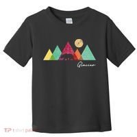 Retro Glacier National Park Montana Toddler T-Shirt thumb 0