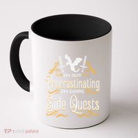 Rpg Gamer Not Procrastinating Side Quest Funny Coffee Mug thumb 0