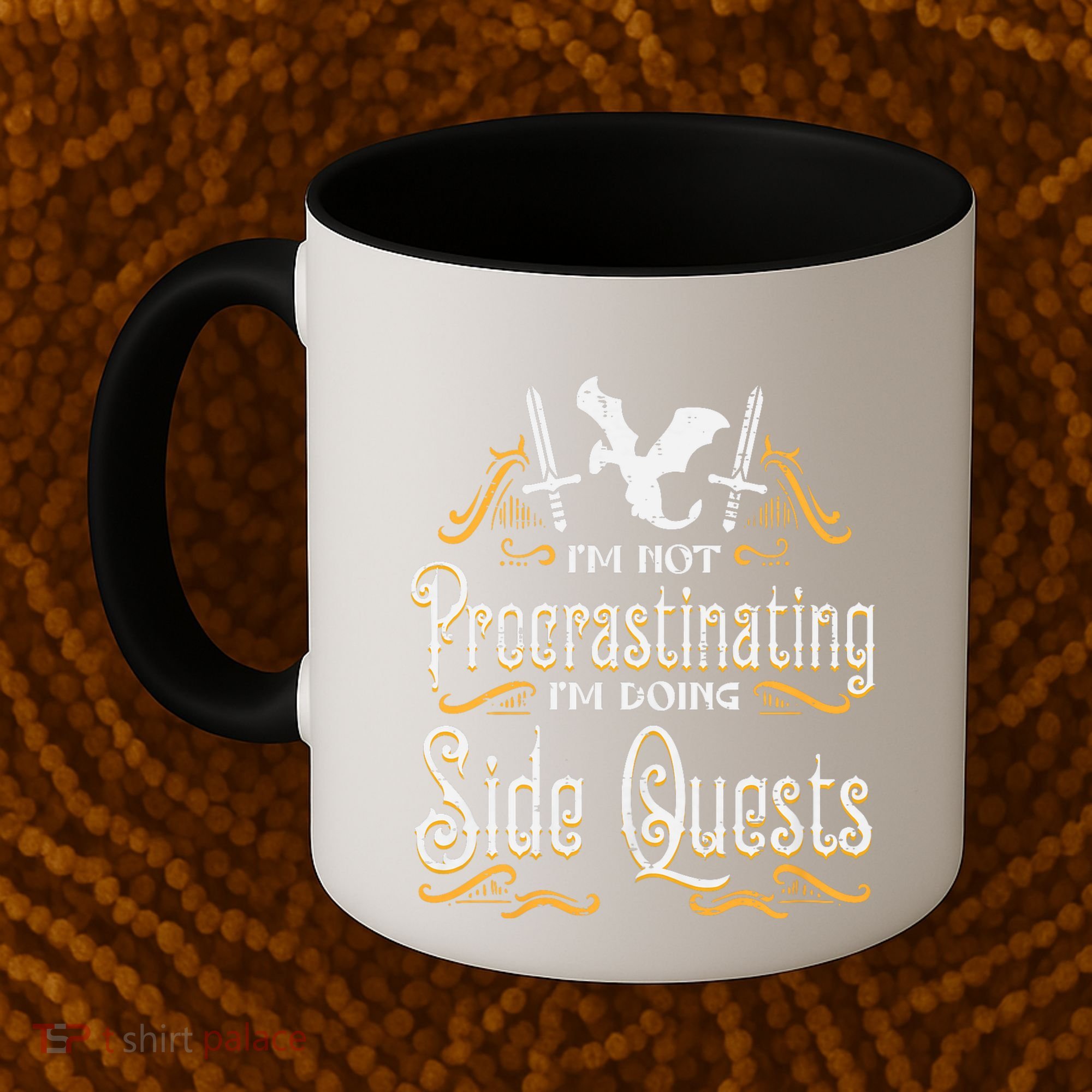 Rpg Gamer Not Procrastinating Side Quest Funny Coffee Mug