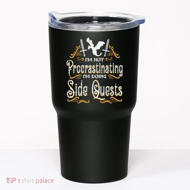 Rpg Gamer Not Procrastinating Side Quest Funny Tumbler
