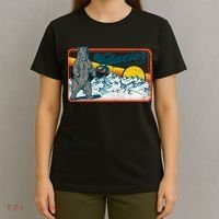 Retro Glacier National Park 80's Bear Graphic 80s Meaningful Gift T-Shirt thumb 4
