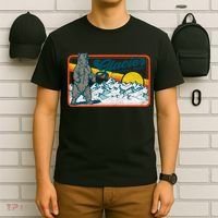 Retro Glacier National Park 80's Bear Graphic 80s Meaningful Gift T-Shirt thumb 6