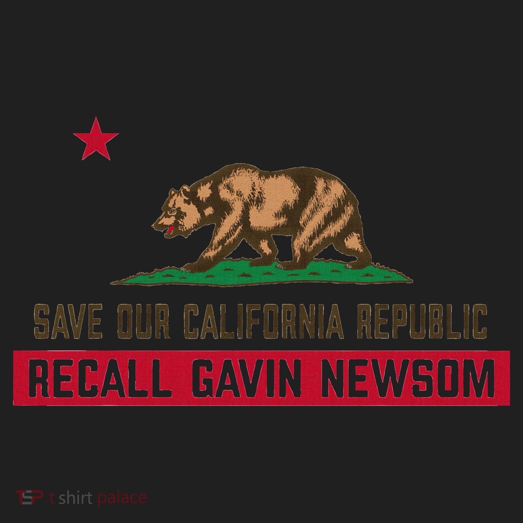 Recall Gavin Newsom Governor Save Our California Republic Women's Sweatshirt