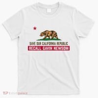 Recall Gavin Newsom Governor Save Our California Republic T-Shirt thumb 0