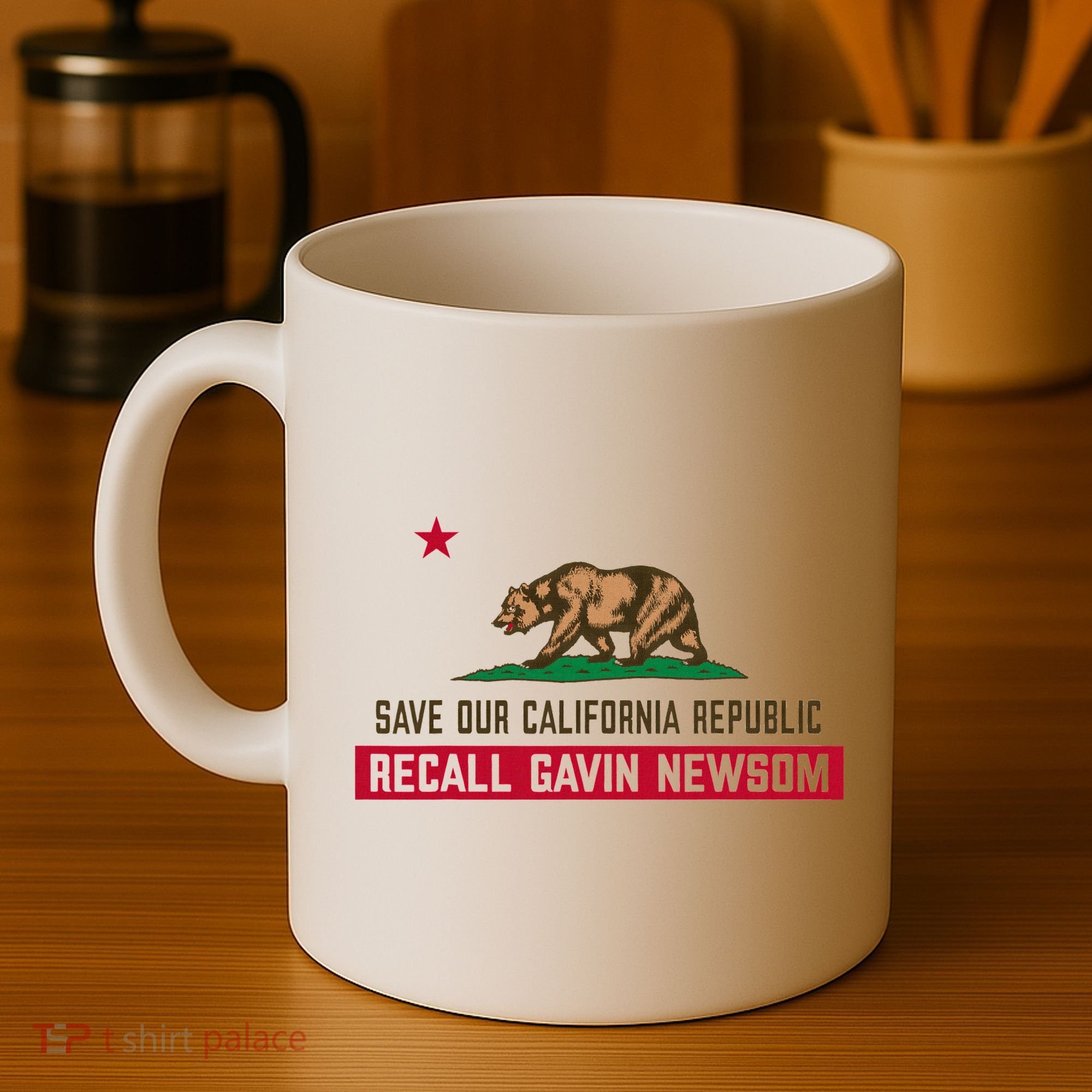 Recall Gavin Newsom Governor Save Our California Republic Coffee Mug
