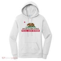 Recall Gavin Newsom Governor Save Our California Republic Women's Hoodie thumb 0