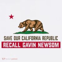 Recall Gavin Newsom Governor Save Our California Republic Women's Hoodie thumb 2