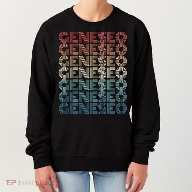 Retro Geneseo New York Gift Women's Sweatshirt