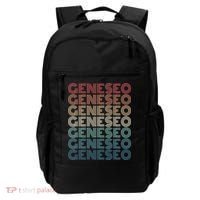 Retro Geneseo New York Gift Backpack thumb 0