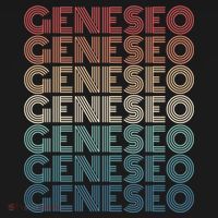 Retro Geneseo New York Gift Backpack thumb 2