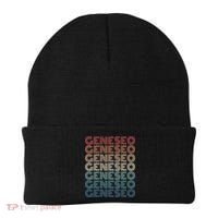 Retro Geneseo New York Gift Beanie thumb 0