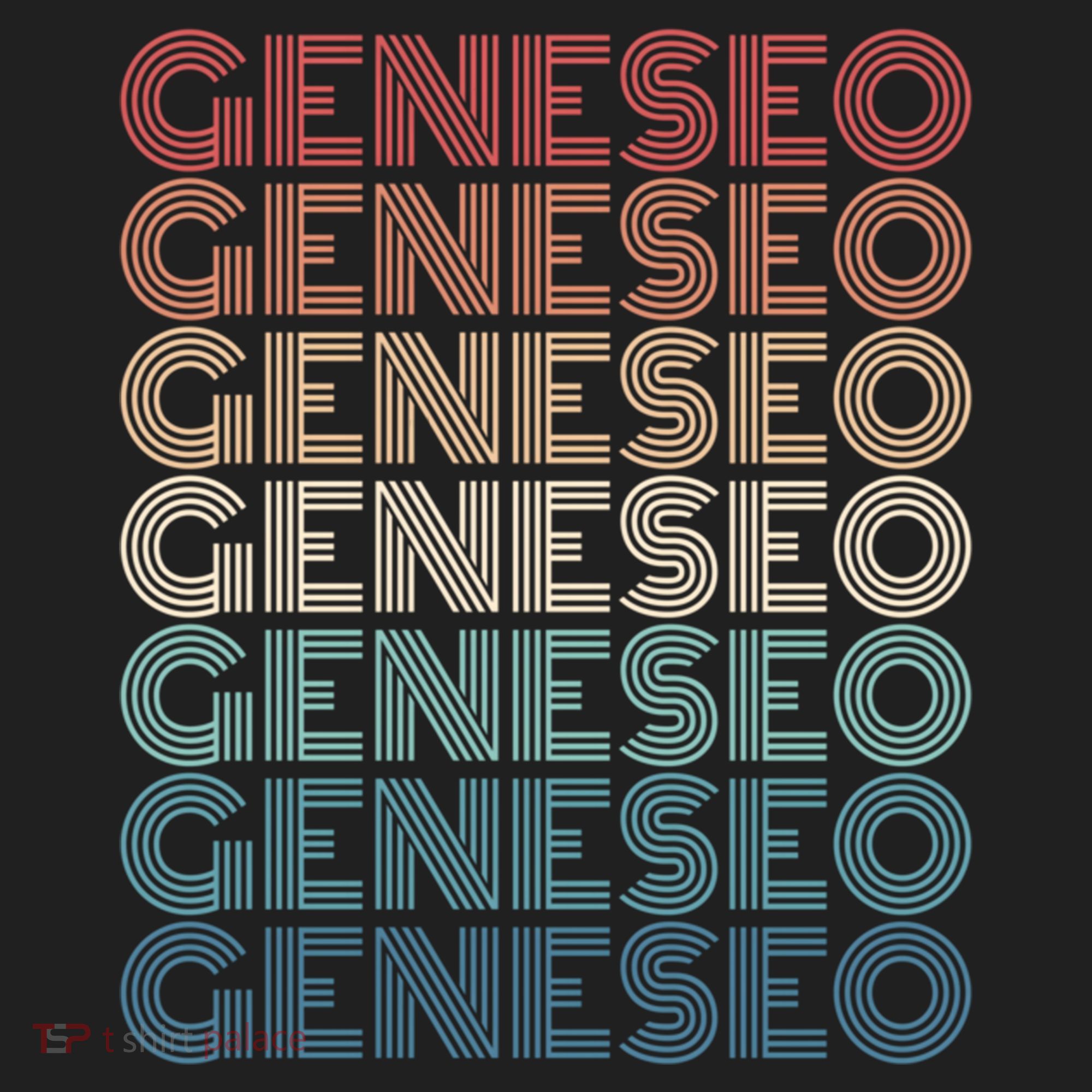 Retro Geneseo New York Gift Hat