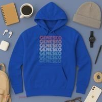 Retro Geneseo New York Gift Hoodie thumb 3