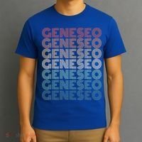 Retro Geneseo New York Gift T-Shirt thumb 3