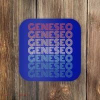 Retro Geneseo New York Gift Coaster thumb 0