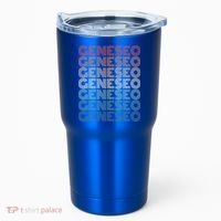Retro Geneseo New York Gift Tumbler thumb 0