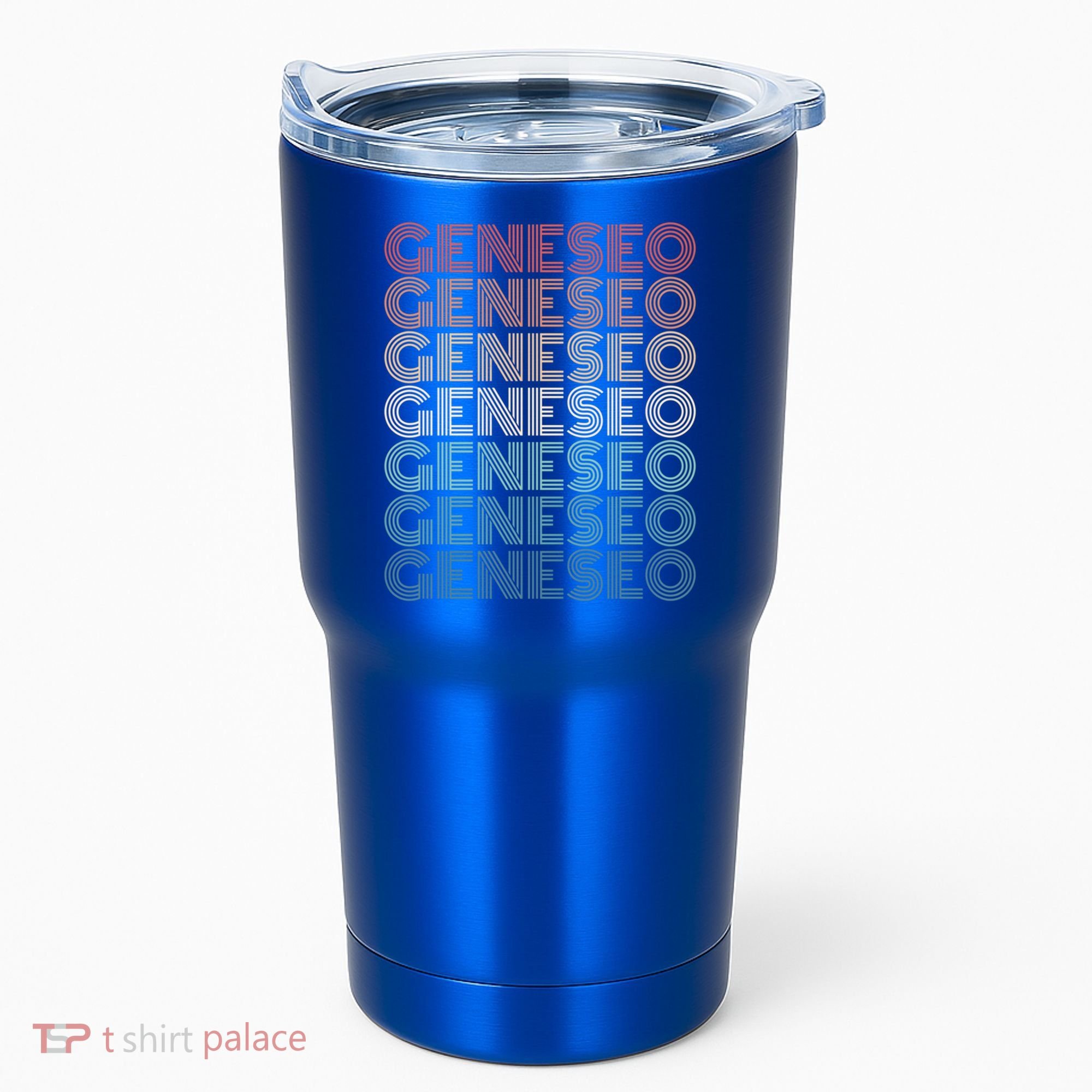 Retro Geneseo New York Gift Tumbler