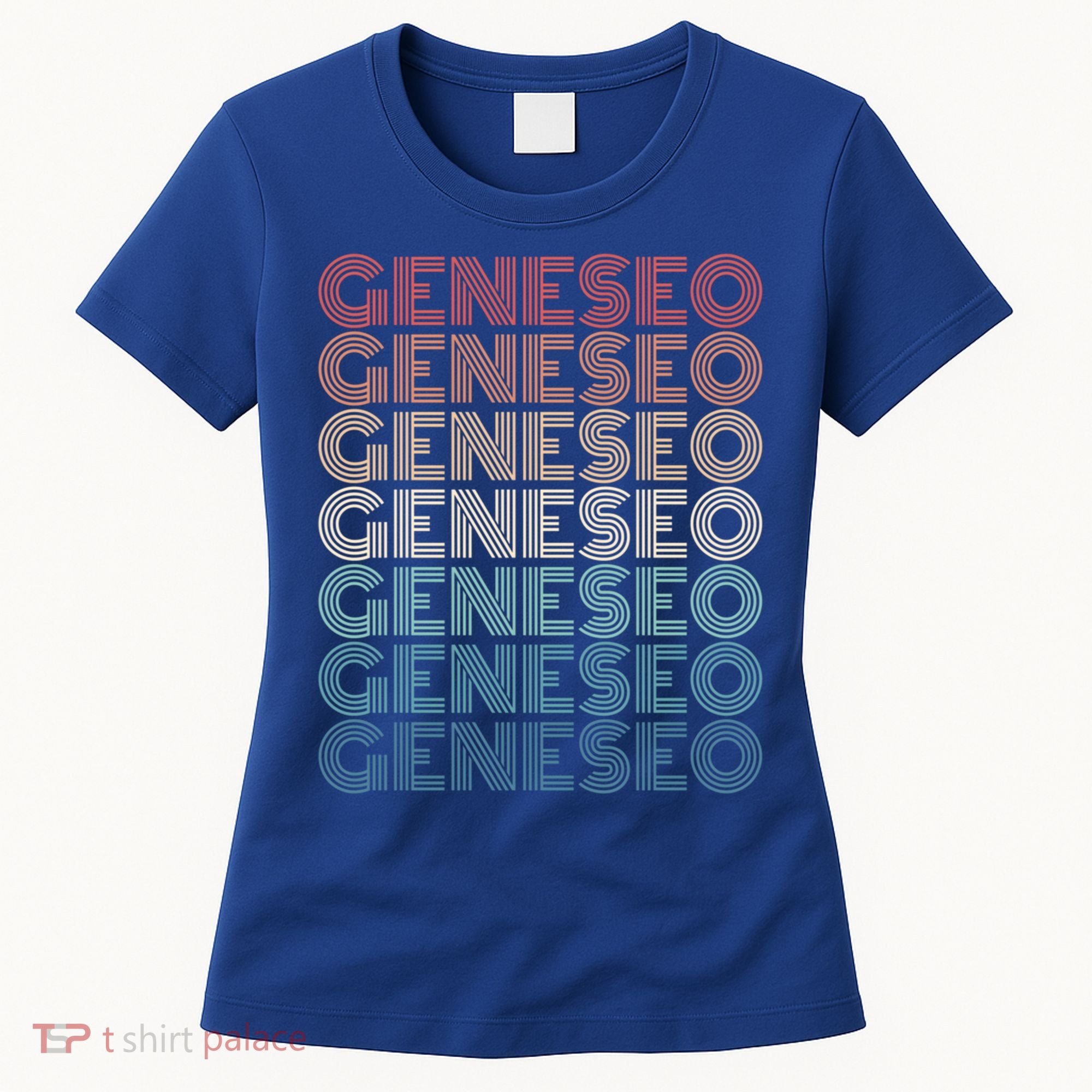 Retro Geneseo New York Gift Women's T-Shirt