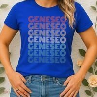 Retro Geneseo New York Gift Women's T-Shirt thumb 2