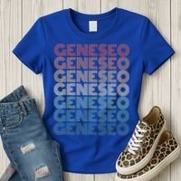 Retro Geneseo New York Gift Women's T-Shirt thumb 3