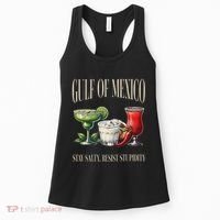 Retro Gulf Of Mexico Social Club Progressive Liberal Women's Tank Top thumb 0