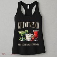 Retro Gulf Of Mexico Social Club Progressive Liberal Women's Tank Top thumb 3
