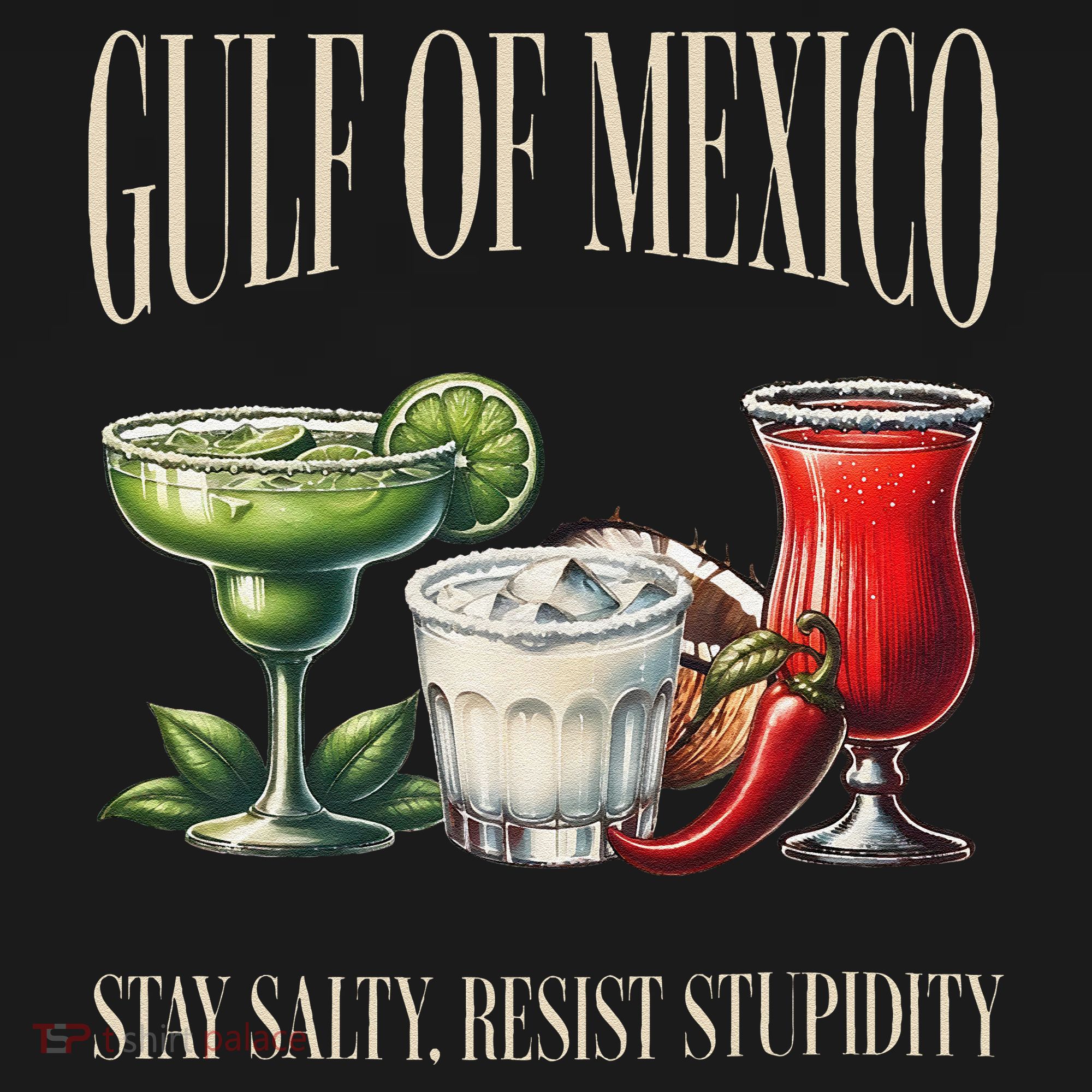 Retro Gulf Of Mexico Social Club Progressive Liberal Visor