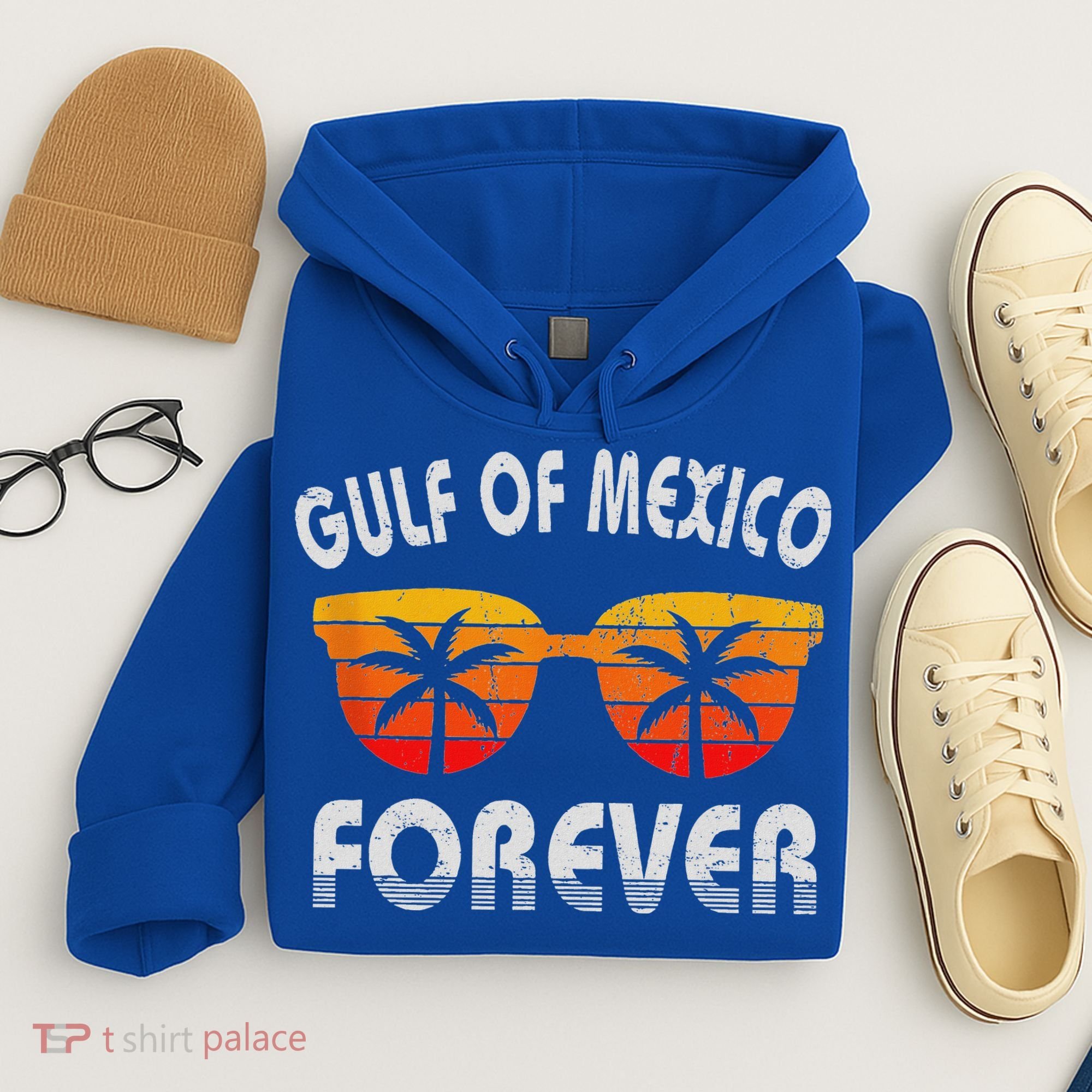 Retro Gulf Of Mexico Forever Hoodie