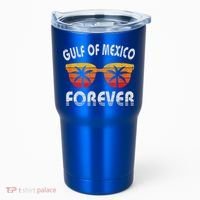 Retro Gulf Of Mexico Forever Tumbler thumb 0